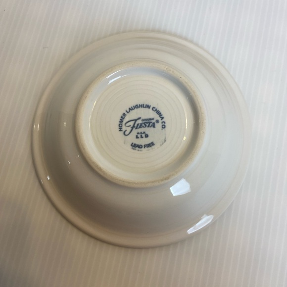 Bundle Of 5 vintage Fiesta Homer Laughlin 6 Oz Fruit Bowl Retired tropical color - Picture 2 of 6